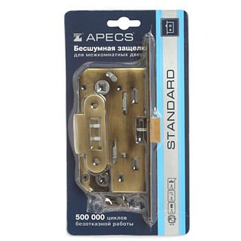Защелка Apecs 5300-P-WC-AB с пласт. мех-м, бронза